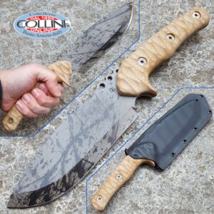 Wander Tactical - Uro Hunt - Black Blood e Desert Micarta - custom knife
