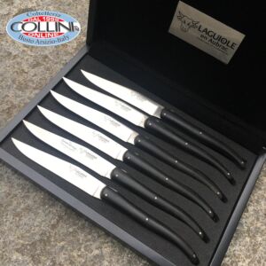 Laguiole en Aubrac - Sep 6 pcs synthetic handle steak knives - table knives