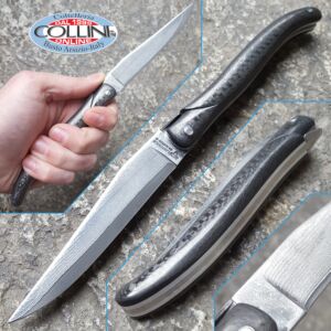 Laguiole en Aubrac - Carbon fiber with SanMai blade - knife