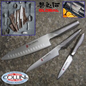 Global - G-9638106R - 3pc Knife Set (35th Anniversary)