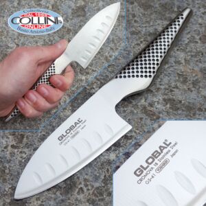 Global knives - GS41 - Small Santoku Alvelolato 9cm - kitchen knife