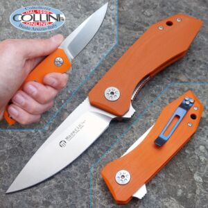 Maserin - AM3 - Orange G10 - Design by Attilio Morotti - 377/G10A - knife