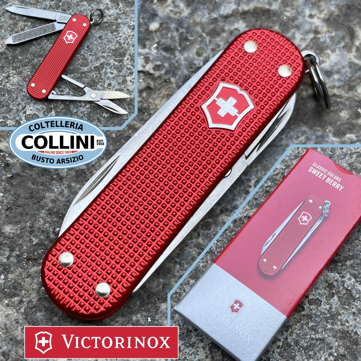 Victorinox - Sweet Berry - Alox Classic SD Colors 58mm - 0.6221.201G - couteau, messer, cuchillo