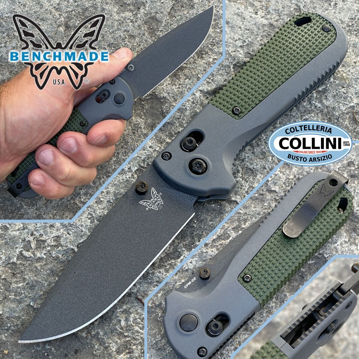 Benchmade - Redoubt CPM-D2 - 430BK - knife