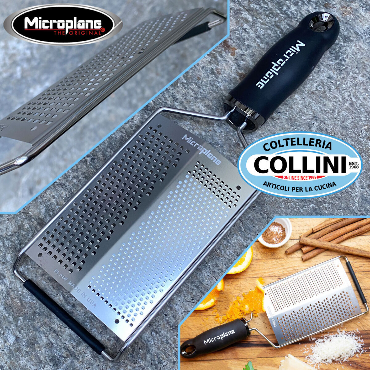 Microplane - Dual Blade Grater- Coarse and Fine