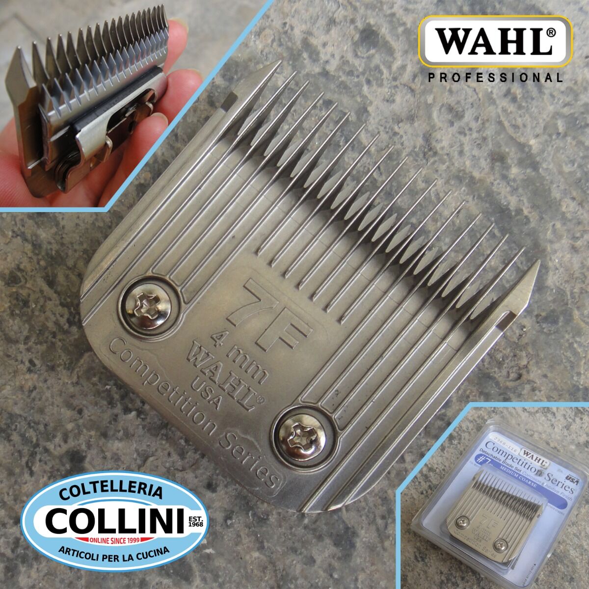 Wahl, Wahl clippers, sales, Collini Cutlery, Italy