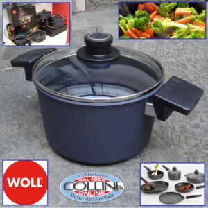 Woll - 2-handled pot with lid - 24cm - Diamond Lite - induction