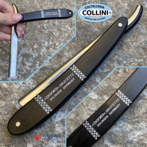 Dovo - Shavette razor - Ebony Wood Handle - 201061