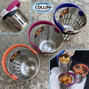Trebonn - Stainless steel cooking basket - Ideal for cooking pasta - 1 PIECE