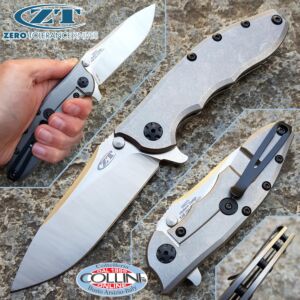 Zero Tolerance - Hinderer Slicer Frame Lock - Titanium - ZT0562TI - knife