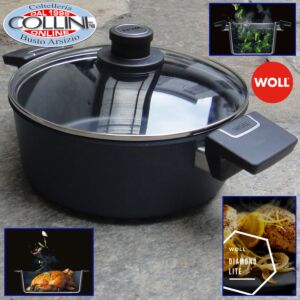 Woll - Casserole 2 handles with lid - 28cm - Induction