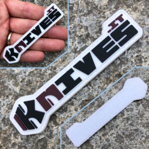 Coltelleria Collini - PVC Morale Patch - White Knives.it - Gadget