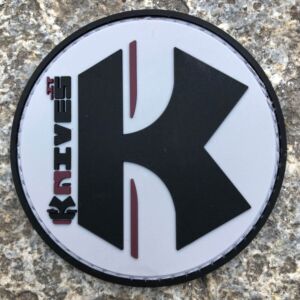 Coltelleria Collini - PVC Morale Patch - Round Grey Knives.it - Gadget