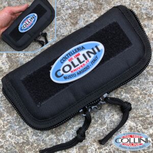 Coltelleria Collini - Small Zip Pouch + PVC Morale Patch - Classic Logo Est. 1968 - Gadget