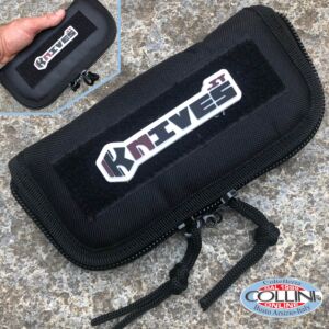 Coltelleria Collini - Small Zip Pouch + PVC Morale Patch - White Knives.it - Gadget