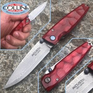 Mcusta - Tsuchi Damascus knife - Shinra Stamina Wood - MC-0078D - knife
