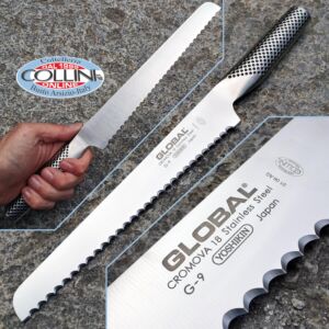 Global knives - G9R - Bread Knife 22cm - kitchen knife - bread knife