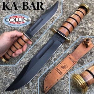 Ka-Bar - USMC Commemorative Presentation Grade Fighting Knife - 1215 - knife