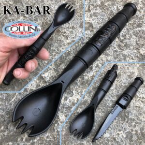 Ka-Bar - Tactical Spork with knife - Multipurpose Pic Nic - 9909