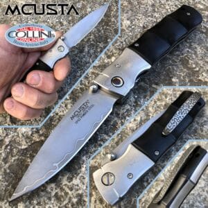 Mcusta - Bamboo knife black pakka wood - SPG2 Powder Steel - MC-0146G - knife