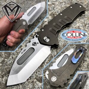 Medford Knife and Tools - Praetorian Tanto knife CPM-S35VN - 2 Full Bronze Titanium - knife