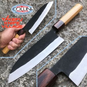 Takefu Village - Bunka knife - Aogami 3-layered steel - 16.5 cm - Japanese craftsmanship