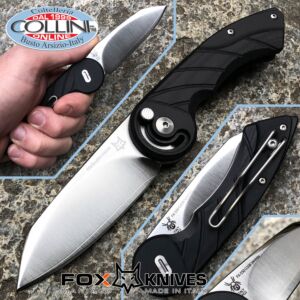 Fox - Radius Black G10 - Special Edition in SanMai SPG2 - CO-550G10B - knife