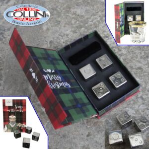 IHR - Hipster Santa Stainless Steel Whisky Stones