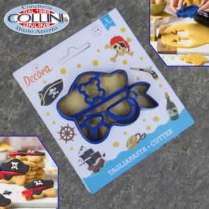 Decora - Pirate mask cookie cutter