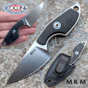 MKM & Mercury - Mikro 1 by Vox - Black G10 - MK MR01-GBK - neck knife