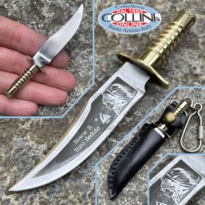 Indiana - Miniature knife - Bowie Sitting Bull Black - Blade 5.5 cm - collection knife