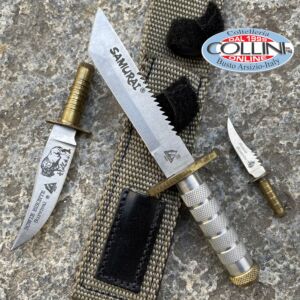 Indiana - Set 3 pieces miniature knives - Survival Tanto series - collection knife