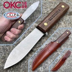 Ontario Knife Company - Fish and Small Game Knife with leather sheath - 7024 - knife