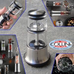 Gefu - Pepper mill with salt shaker X-PLOSION