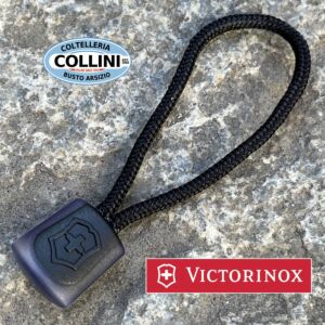 Victorinox - black lanyard - nylon with rubber grip - 4.1824 - gadget