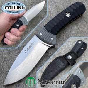 Maserin - SAX knife - G10 Black / Gray - 975 / LG10NG - knife