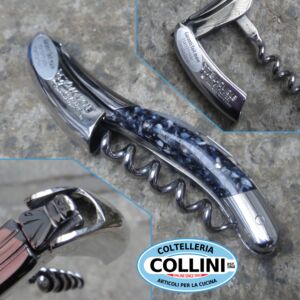 Laguiole en Aubrac - Sommelier Corkscrew with handle made of mussel shells