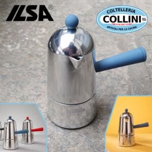 Ilsa - Carmencita Pop Aluminium 2 cups coffee maker - induction