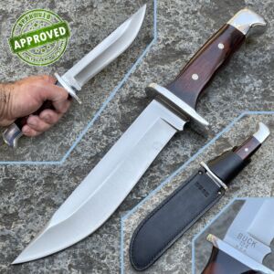 Buck - 124 Frontiersman Pakkawood 1984 - PRIVATE COLLECTION - knife