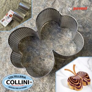 Pavoni - Microperforated stainless steel band for VIENNOISERIE - Butterfly