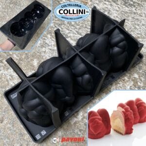 Pavoni - SANTA LOG silicone log mould - By Frank Haasnoot - confectionery