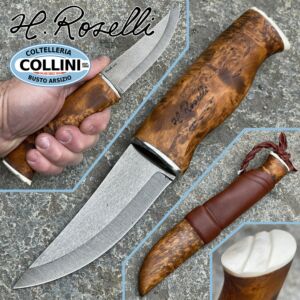 Roselli - Hunting Nalle knife - UHC steel - RW200A - handcrafted knife