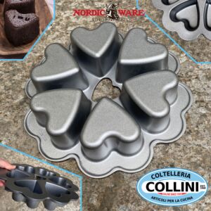 Nordic Ware - Heart Mini Cake Cakelet Pan