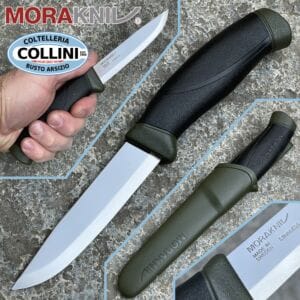 MoraKniv - Stainless Companion Bushcraft - OD Green - 14065OD - knife
