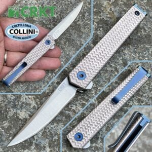 CRKT - CEO MicroFlipper Drop Point by Rogers - 7081 - knife