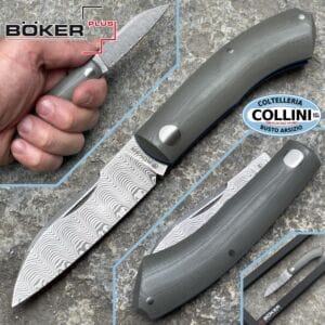 Boker - Damast Annual Knife 2023 by Ricardo Romano Bernandes - 1132023DAM - knife