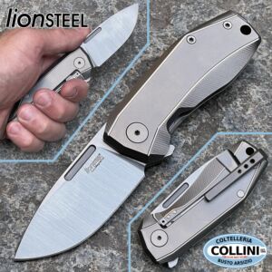 Lionsteel - Nano - Titanium Grey & CPM MagnaCut - NA01 GY - knife