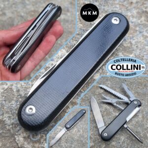 MKM - Malga 5 - MagnaCut & Black Micarta - MP05MAG-BC - Multipurpose Knife