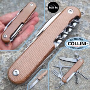 MKM - Campo 7 - MagnaCut & Natural Micarta - CP07MAG-NC - Multipurpose Knife