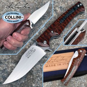 La Cantina - Coda Di Lupo Custom Knife - RWL34 & Snakewood - Custom Knife